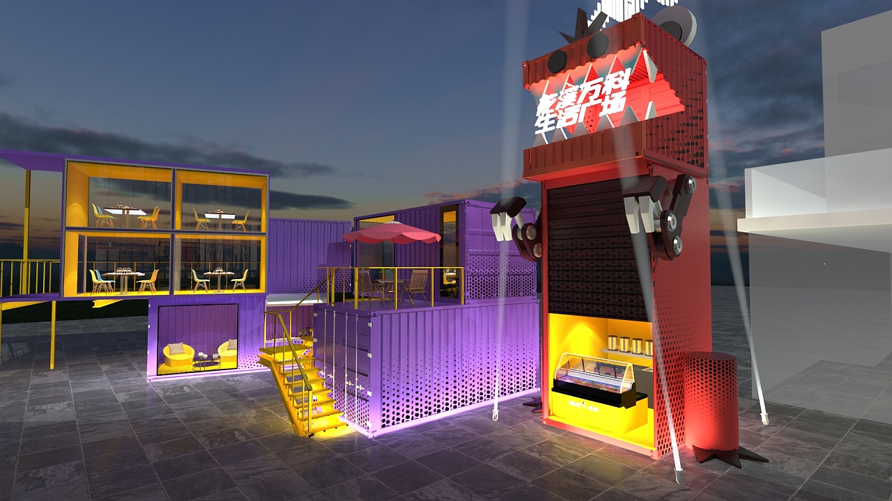 工地集裝箱箱房