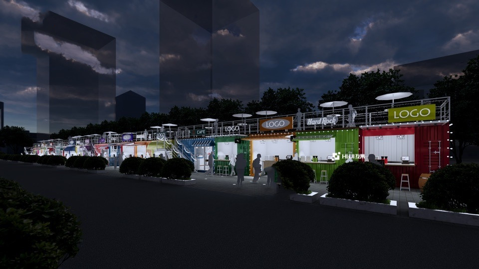 工地集裝箱式活動房